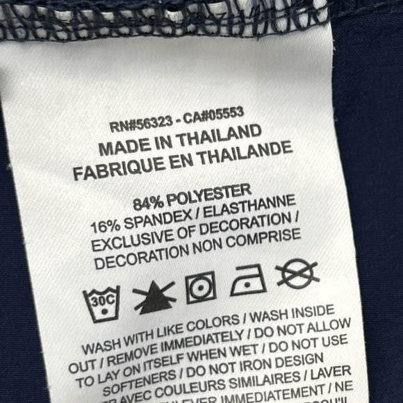 Nike Gameday Football Polo Shirt Men's Large Blue Red CI4465-423 Performance - Picture 7 of 8